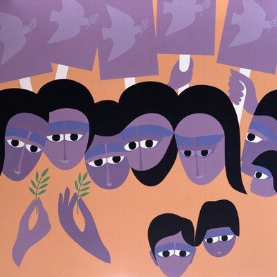 Vigilia silenciosa 2, 1981 de Ron Waddams